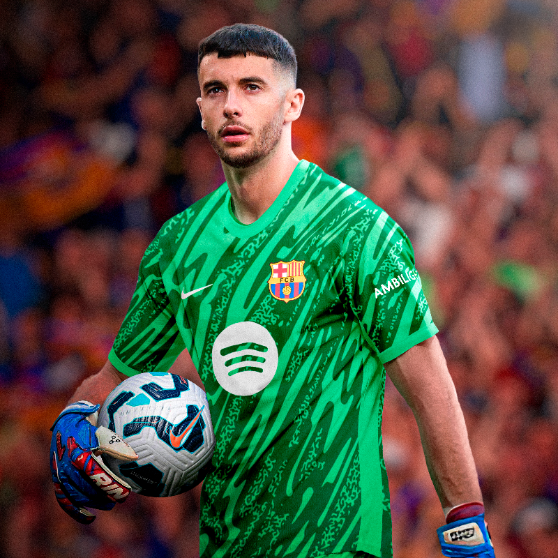 Con está imagen es con la que el Barça ha anunciado el comunicado oficial de su fichaje; foto: F.C Barcelona.