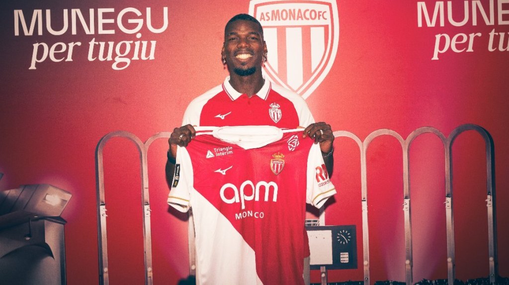 PAUL POGBA VUELVE A BRILLAR: FIRMA CON EL A.S MONACO HASTA&nbsp;2027