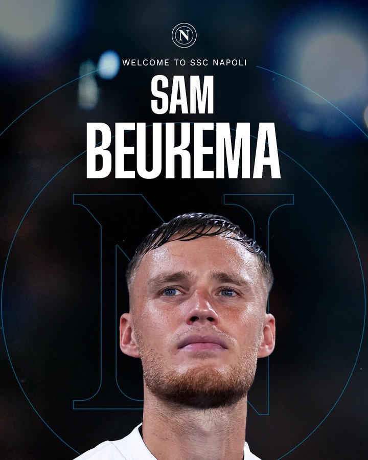 EL NAPOLI REFUERZA LA DEFENSA CON SAM BEUKEMA CON UN CONTRATO DE CINCO&nbsp;AÑOS