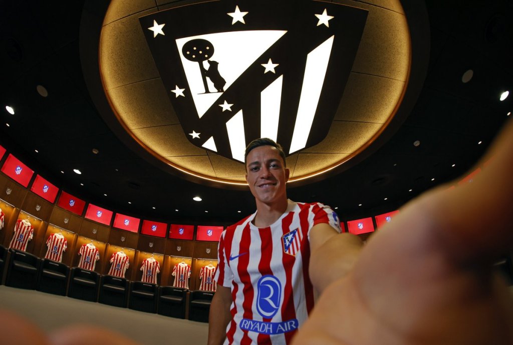 RASPADORI, SÉPTIMO REFUERZO DEL ATLÉTICO, FICHA HASTA&nbsp;2030