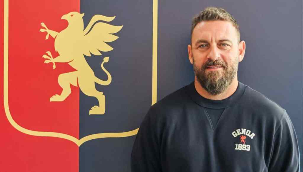 DANIELE DE ROSSI, NUEVO ENTRENADOR DEL GENOA: EL CLUB CONFIRMA SU NOMBRAMIENTO TRAS EL ADIÓS DE&nbsp;VIEIRA