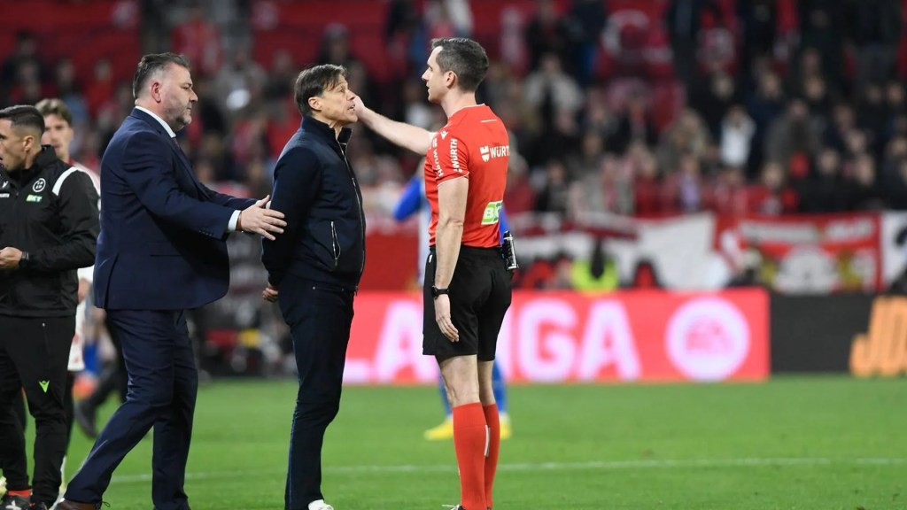 SANCIÓN EJEMPLAR PARA ALMEYDA: SIETE PARTIDOS TRAS SU EXPULSIÓN ANTE EL&nbsp;ALAVÉS