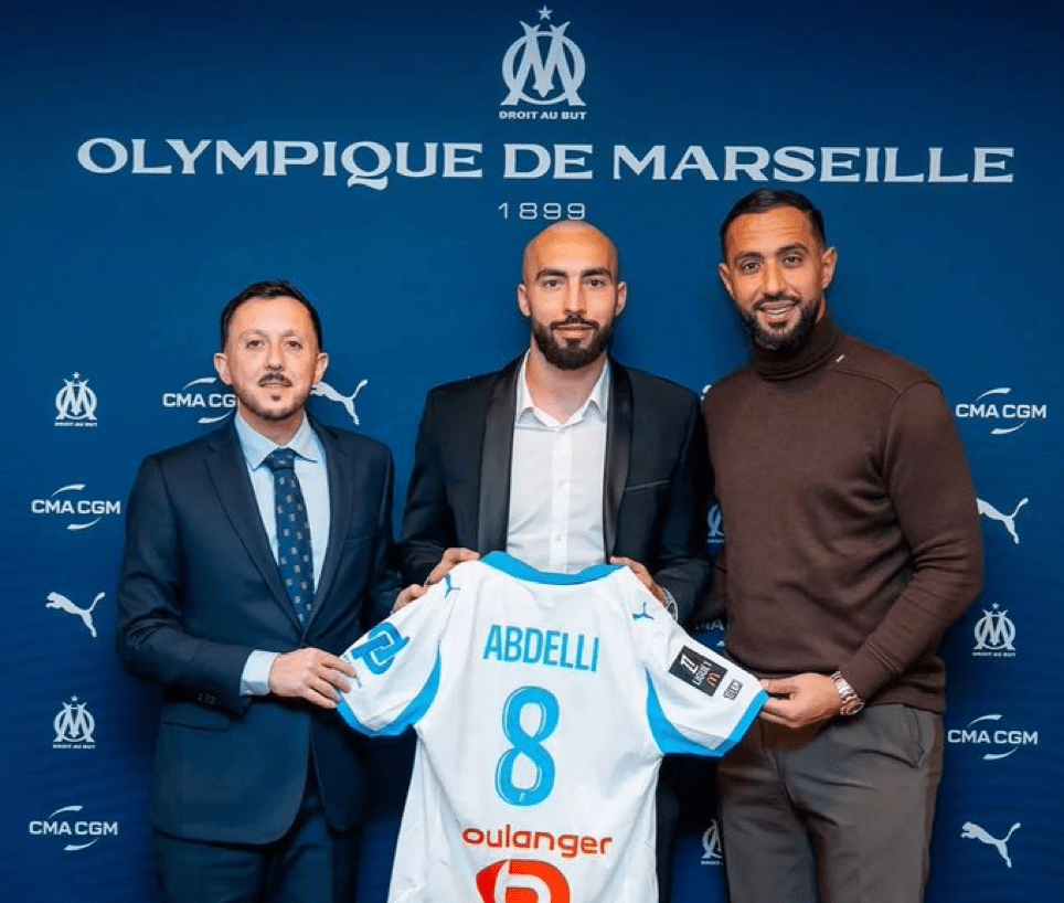 HIMAD ABDELLI YA ES OFICIAL EN EL OLYMPIQUE&nbsp;MARSELLA