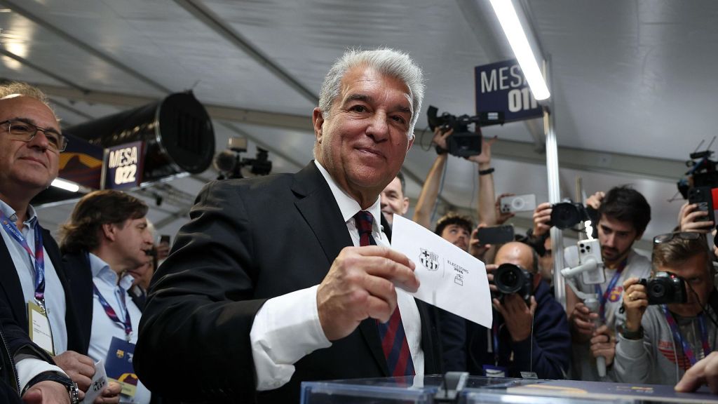 LAPORTA GANA LAS ELECCIONES Y SEGUIRÁ AL FRENTE DEL&nbsp;BARCELONA