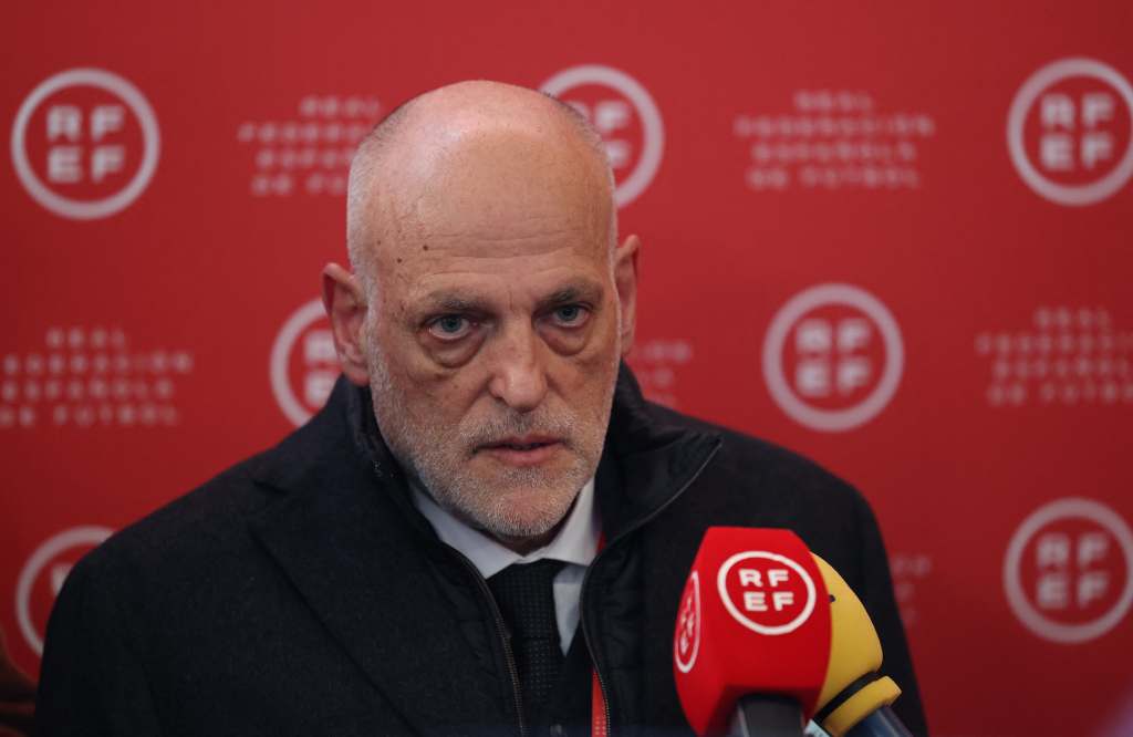 Javier Tebas es el presidente de LaLiga; foto: beIN SPORTS.