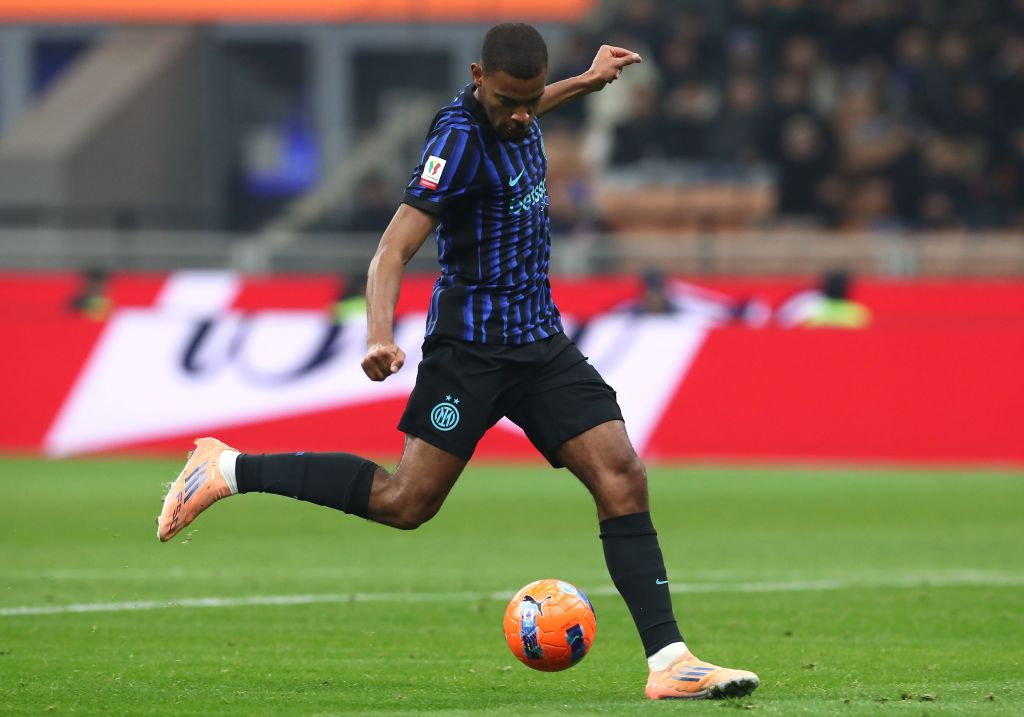 Diouf es uno de los fichajes de este mercado de verano del Inter; foto: SempreInter.com.