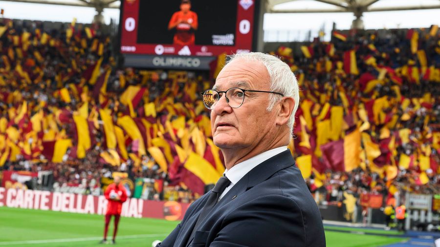 Ranieri llegó a la Roma para ayudar al club; foto: AS Roma.