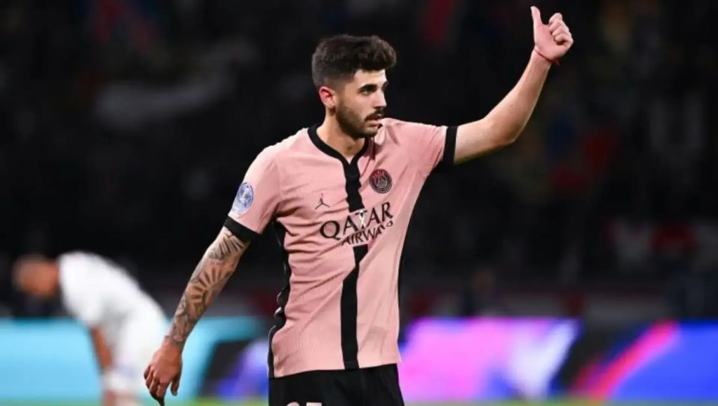 Beraldo es jugador del PSG, llegó procedente de Sau Paulo; foto: Tribuna.com.