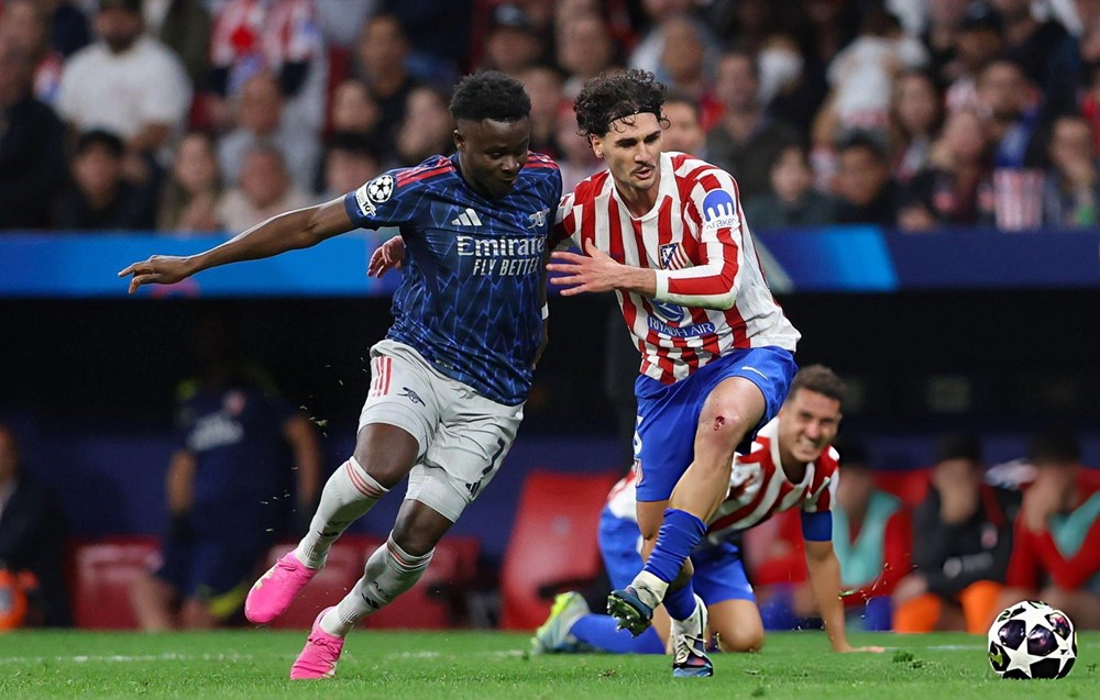 El Atlético vs Arsenal fue un partido demasiado táctico; foto: Bao Van Hoa.