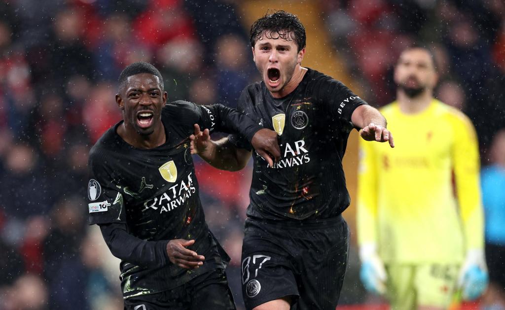 EL PSG DE DEMBÉLÉ APAGA EL SUEÑO DE ANFIELD Y YA ESPERA EN&nbsp;SEMIFINALES