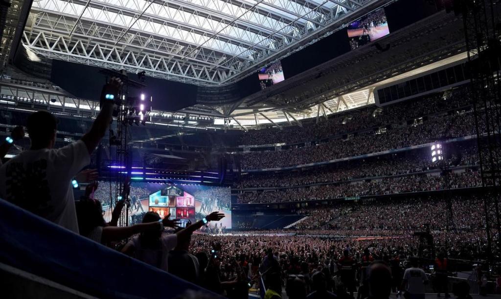 EL REAL MADRID CELEBRA EL ARCHIVO DE LA CAUSA PENAL POR LOS CONCIERTOS DEL&nbsp;BERNABÉU
