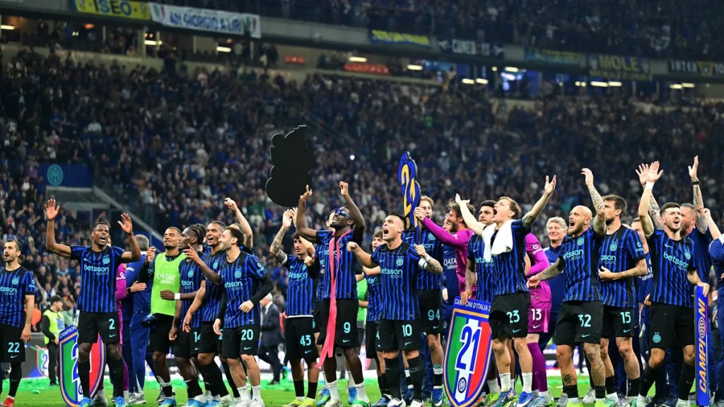 EL INTER SE PROCLAMA CAMPEÓN DE LA SERIE A Y CONQUISTA SU 21º&nbsp;‘SCUDETTO’