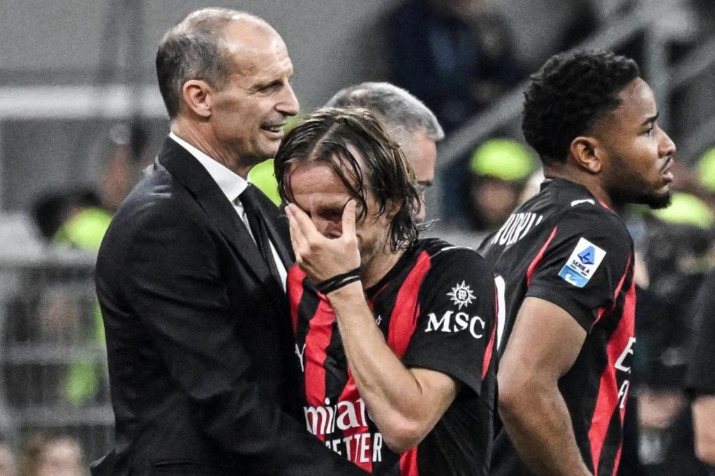 Allegri y Modric llegaron este verano al AC Milan; foto: MARCA.