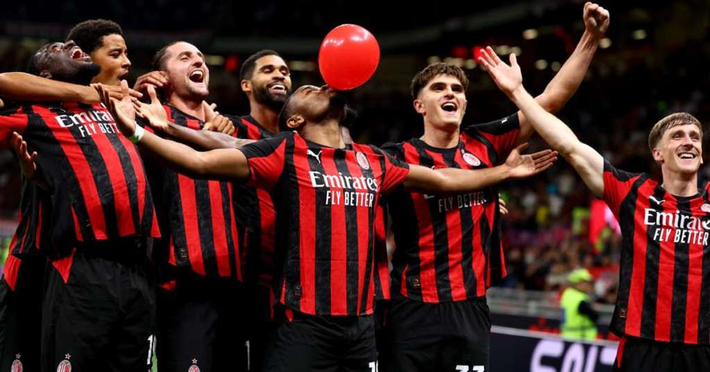 El AC Milan está a punto de cumplir el objetivo de la temporada; foto: FotMob.