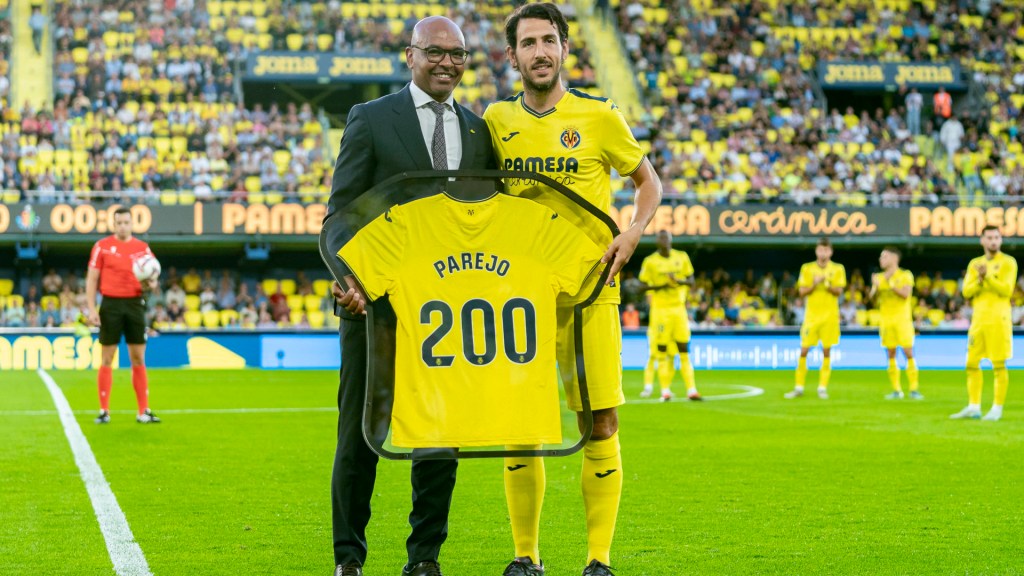 Dani Parejo, un gran jugador español; foto: Villarreal CF.