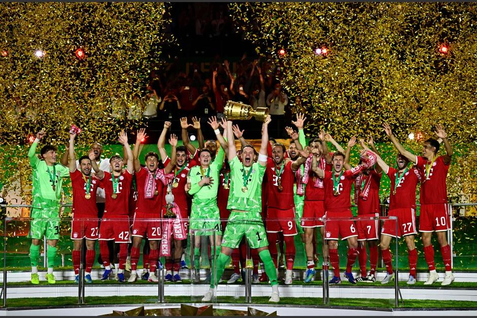 El Bayern es claro dominador de Alemania; foto: X.com.