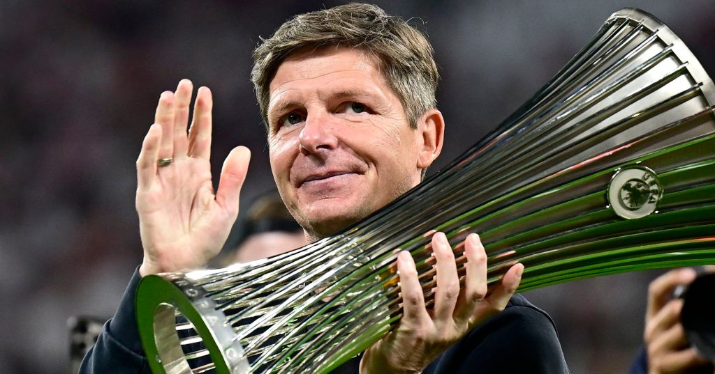 Oliver Glasner, el gran artifice de este Crystal Palace; foto: TNT Sports