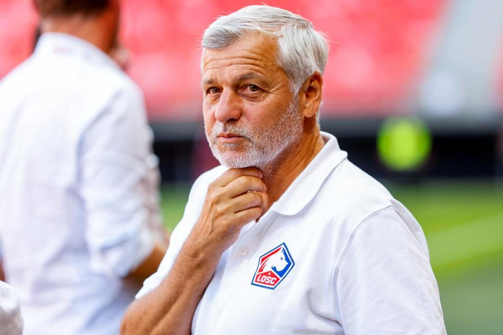 Bruno Génésio ha hecho un gran trabajo con el Lille; foto: MadeinFoot.com - Ouest-France.