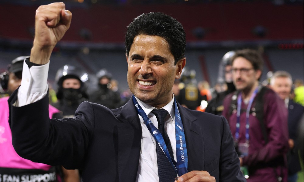 Al-Khelaifi, presidente del PSG; foto: Diario Deportivo Más.
