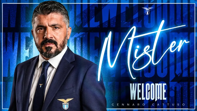 GENNARO GATTUSO, NUEVO ENTRENADOR DE LA LAZIO TRAS SU ETAPA AL FRENTE DE ITALIA