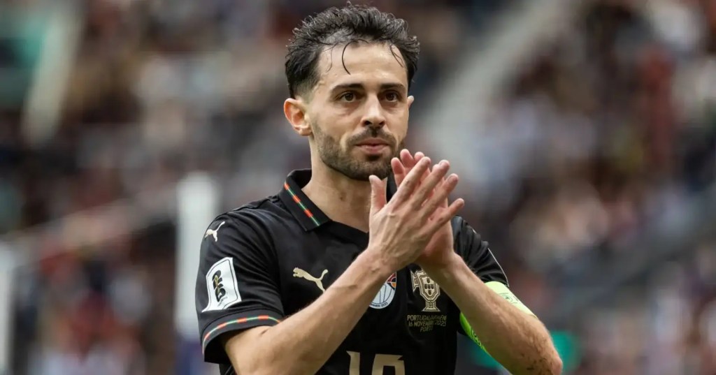 Bernardo Silva, nuevo jugador del Real Madrid; foto: X.com.