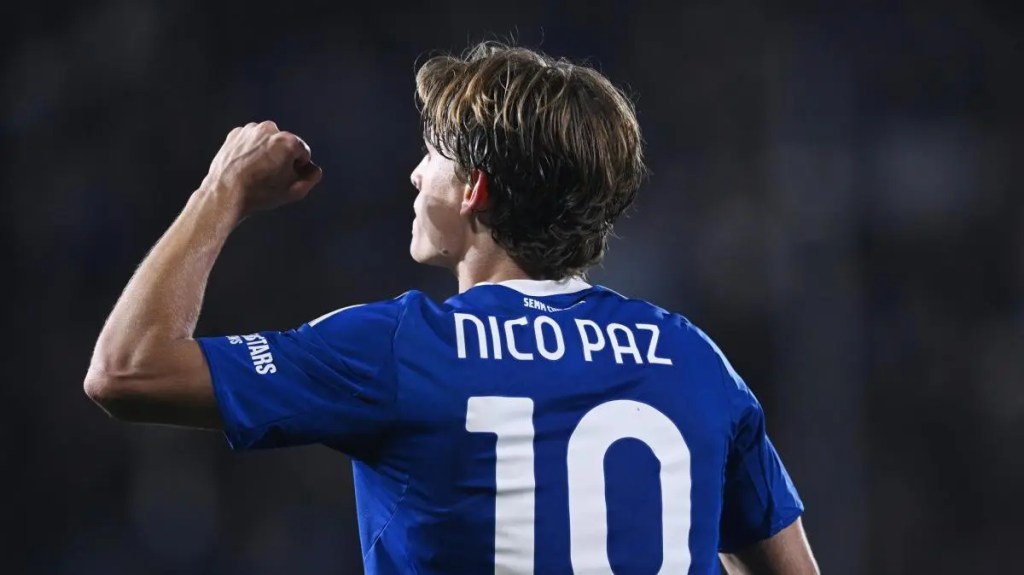Nico Paz, será fichaje del Real Madrid, en las próximas horas; foto: Bernabéu Digital.