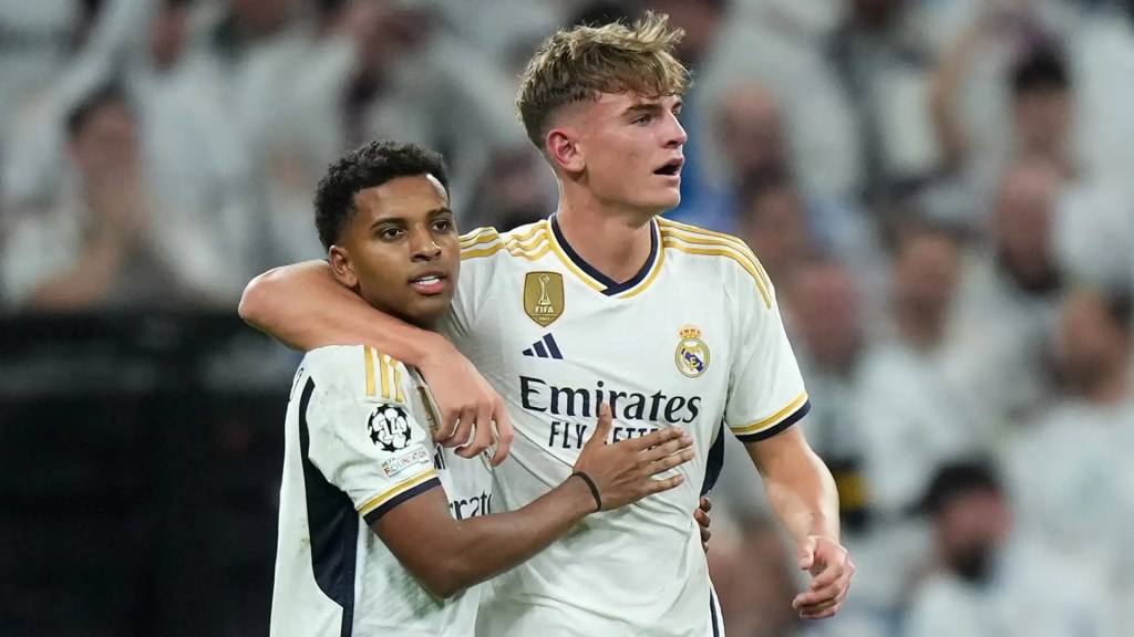 Nico Paz, canterano del Real Madrid; foto: Goal.com.