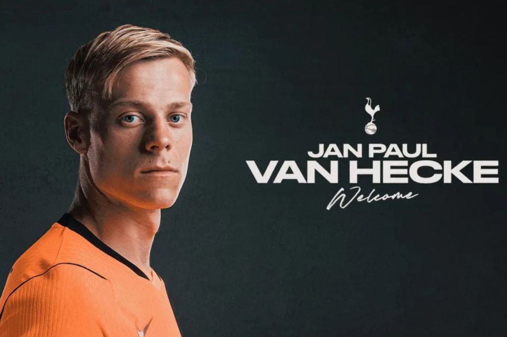 JAN PAUL VAN HECKE REFUERZA AL TOTTENHAM EN UNA OPERACIÓN DE 52 MILLONES DE LIBRAS